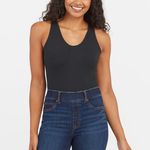 Spanx Black Scoop Neck Body Suit Photo 2