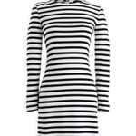 J.Crew NWT Stripe Long Sleeve Cotton Dress Photo 5