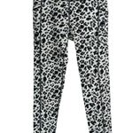 Zyia  Brilliant High Rise 7/8 Leggings Sz 2 Snow Leopard Print Side Pockets Photo 2