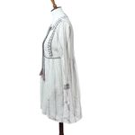 Knox Rose  Boho Peasant Style Beige/Navy dress size XS Photo 6