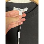 Derek Lam 10 Crosby Black Crewneck Ostrich Feather Hem Pullover Sweater Size S Photo 5