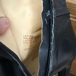 Antonio Melani  Black Leather Mid Calf  Buckle 3" Heeled Boots Size 7.5 Photo 4