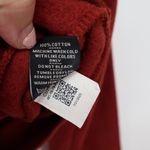 American Giant Women's Fleece Bomber Jacket Size S Made in USA Red Photo 4