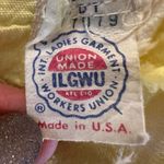 Vintage 70s Jamison Boutique Seersucker Yellow Gingham Maxi Dress Ric Rac Medium Photo 7