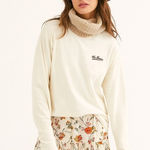 Urban Outfitters IETS FRANS Long Sleeve Boyfriend Tee Size M NWT Photo 0