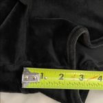 Juicy Couture Black Velour Sleep Shorts Rhinestone Logo Womens Size Large 2000s Photo 7