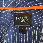 Rara Avis By Iris Apfel Blue Jacket All Over Embroidery Sashiko Wearable Art XL Photo 7