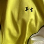 Under Armour NWT Women's  Train Cold Weather ½ Zip Pullover Lime Green Photo 10