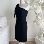 Dress the Population Tiffany One Shoulder Bow Midi Sheath Dress Photo 5