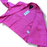 NWT House of Harlow 1960 Pink Gold Cropped Double Breasted Blazer Photo 4