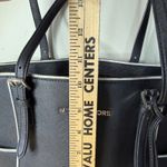 Michael Kors  Jet Set Bag Black White Tote Saffiano Leather Purse Shoulder Bag Photo 11