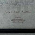 American Eagle  Outfitters Light Blue Graphic Crop Top Photo 1