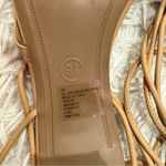 A New Day Marcia Strappy lace up Wrap Block Heels tan nude 9.5 Photo 8