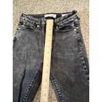 BULLHEAD DENIM High Rise Skinniest Black Acid Wash Jeans‎ Womens 0 Goth Denim Gray Photo 3