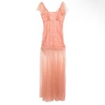 Alice McCALL  Pink Venus Metallic Mesh Gown Maxi Dress Blossom US Size 8 Photo 1