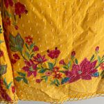 Farm Rio Flower Dream One-Shoulder Embroidered Blouse Yellow Multi Photo 11