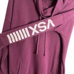 Victoria's Secret Victoria’s Secret VSX Angel Burgundy Cowl Neck Pullover Sweatshirt Photo 6