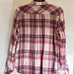 Rails  BRAND RED MAGENTA BLUE STRIPED BUTTONDOWN SHIRT ONE POCKET SIZE XS Photo 5