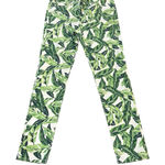 J. McLaughlin  Pants Womens Size  8 Lexi Queen Palm Leaf‎ Cotton Blend Tropical Photo 0