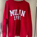 Anthropologie  Milan Red City Sweatshirt 1992 Photo 1