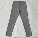 Lucy Wang Grey Plaid Cigarette Pants Photo 2
