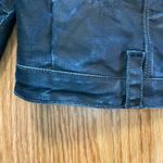 Aventures des Toiles Distressed Blue Denim Jacket Womens 38 Medium Photo 8