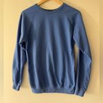 Boohoo Blue Crewneck Sweatshirt Photo 0