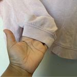 J.Crew Fleece cropped sweatshirt SZ XL Photo 2