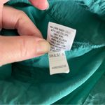 Croft & Barrow Vintage  Women's Nylon Jacket Turquoise Dog Appliques High Neck XL Photo 10