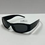 Biker Black Sunglasses / Wrap Around Black Sunglasses Photo 0