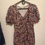 Boden stretch dress jersey mini dress with v neck size 2 Photo 1