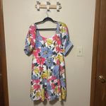 JODIFL NWT  Coryn floral Print dress Size‎ 1X Photo 2