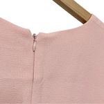 Gal Meets Glam Edith Midi Dress Pink Fit & Flare Short Sleeve Size 10 Photo 6