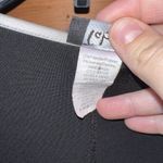 Taboo 90s Y2K  Black Mini Dress White Satin Piping & Waist Tie Medium Photo 2