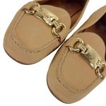 Kate Spade Carson Leather Loafers Beige Tan Flats Driving Shoes Photo 3