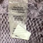 Soft Surroundings  Telluride Topper Long Cardigan Size Large Purple Wool Mohair Photo 6