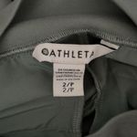 Athleta Pants Women 2 Petite Gray Sage Green Eastbound Straight Pant Athleisure Photo 6