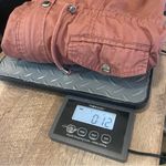 Ci Sono  Sleeveless Vest Mauve Womens Size Small Utility Autum Zip Button Hooded Photo 5