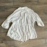 l*space L  White button front shirt Photo 3