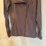 Lululemon Every Journey Hoodie Jacket Sz 10 Moonwalk Purple Asymmetric Full Zip Photo 3
