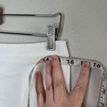 Ann Taylor White Linen Blend Pencil Skirt Size 6 Business Casual Photo 4