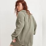Aerie  LumberJane Waffle Polo Sweatshirt - size XXS Photo 3
