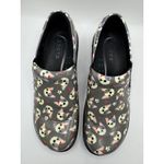 Klogs Shoes Women 8.5 Gray Naples French Me Bulldog Patent Leather Clogs Photo 3