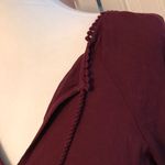 Forever 21 Maroon Embroidered Boho Dress Photo 4