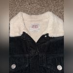 Pull & Bear  denim jacket with fur inside Photo 1