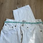 AGOLDE 90's Mid Rise Loose Fit White Jeans Size 26 in Vanish White Photo 4