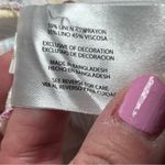 Gap ‎ Linen Blend Shorts Womens XL Striped Yellow Pink Blue High Rise Beach Boho Photo 6