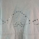 Chico's  S White Crystal Studded Jeans Jacket Photo 5
