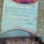 Birkenstock Floral Clogs with Multicolor Design Size 38 Photo 8