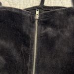 Forever 21  juniors size large black knit dress spaghetti straps zips closed nwt Photo 5